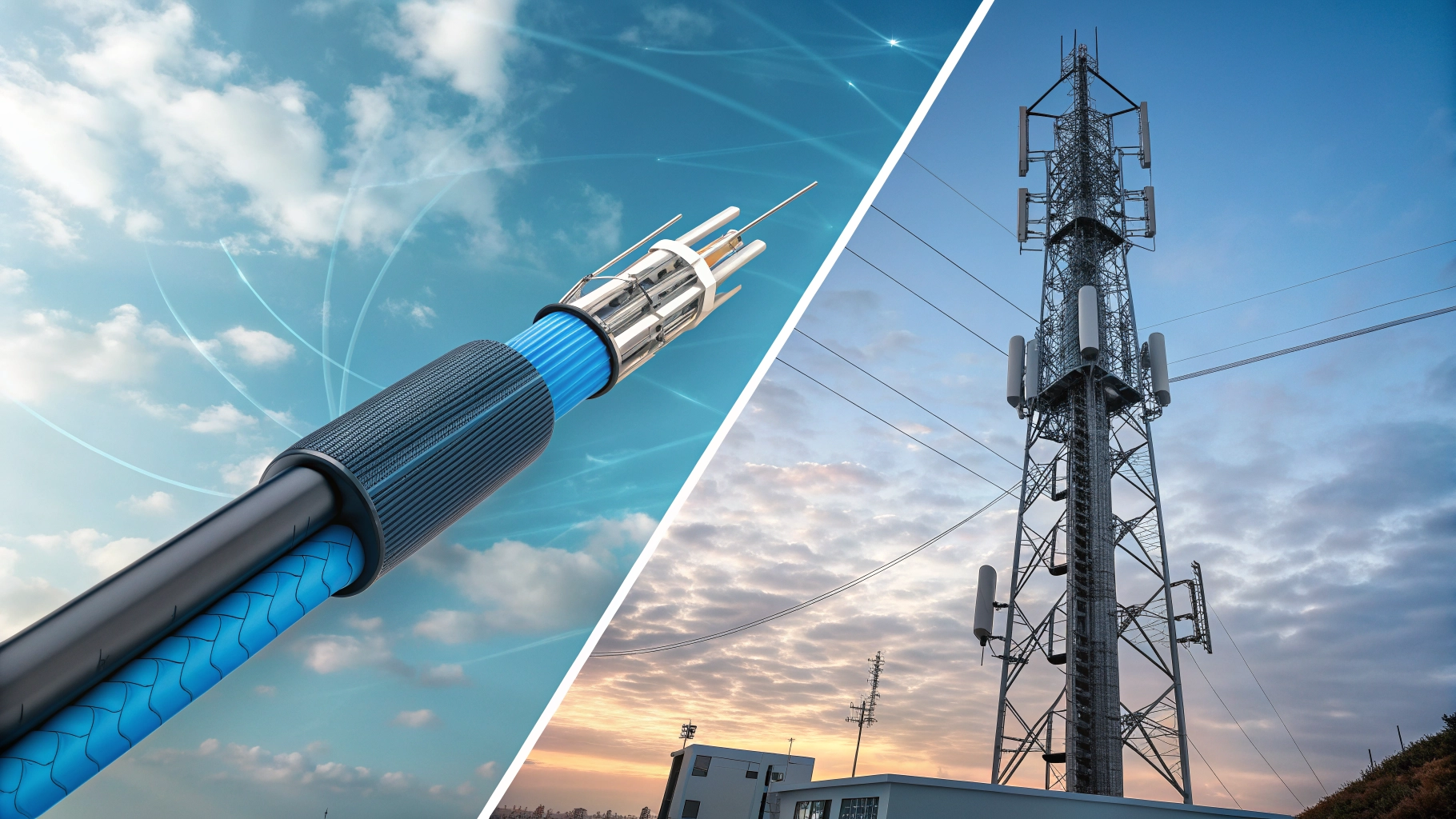 Światłowód a internet 5G – czym różnią się te technologie i co wybrać?
